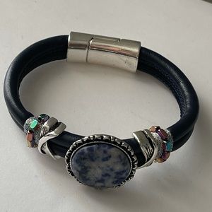 Laura Janelle Black Stone Cuff Laura Janelle Black Stone Cuff